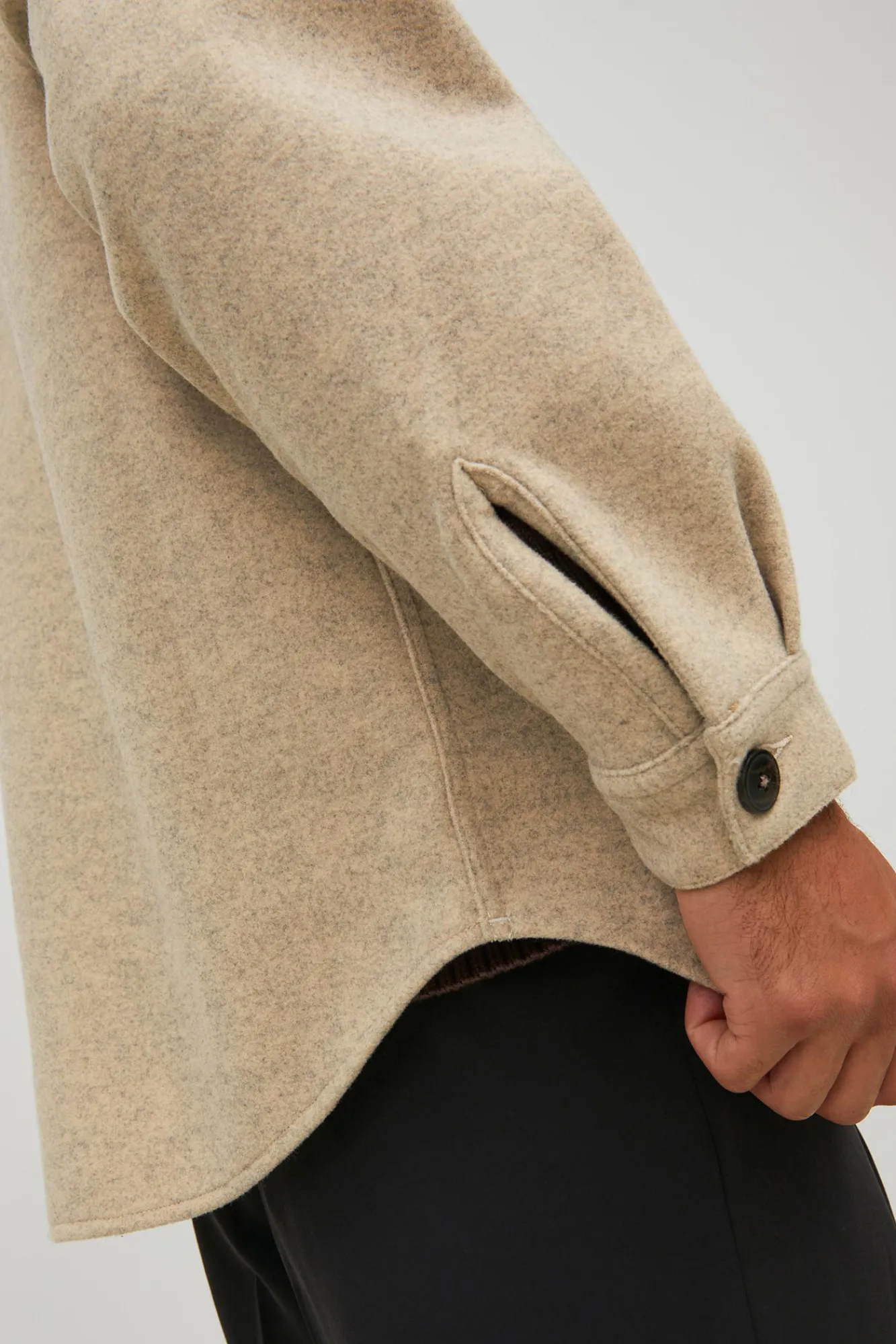 Jack & Jones Sobrecamisa Cuello Camisero Marron Best
