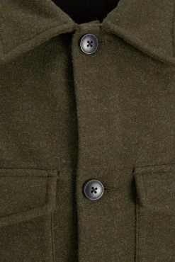 Jack & Jones Sobrecamisa Cuello Camisero Verde Sale