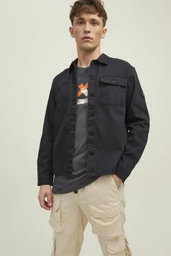 Jack & Jones Sobrecamisa Informal Negro Best