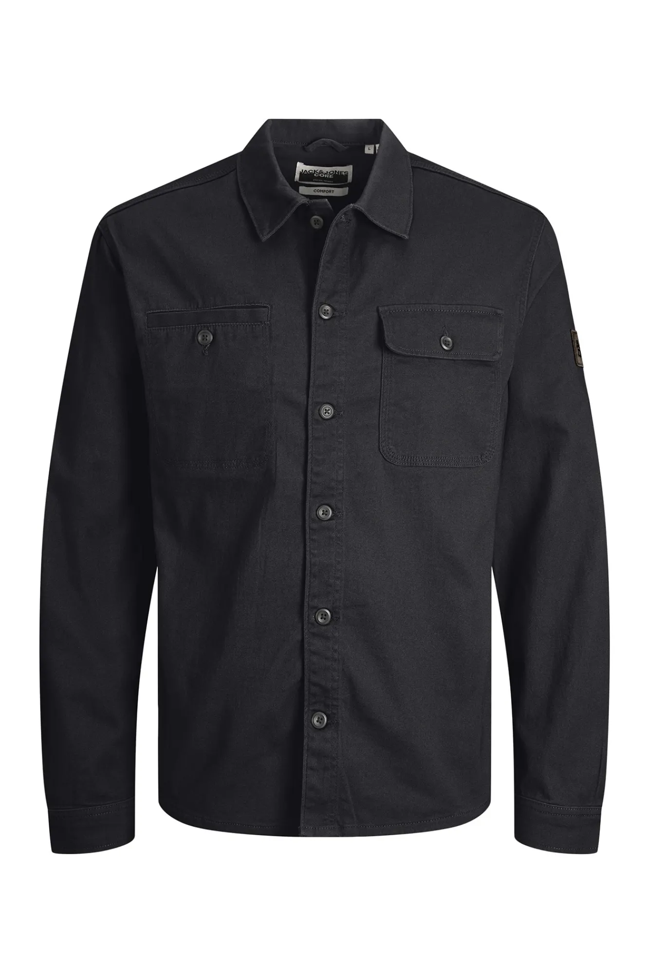 Jack & Jones Sobrecamisa Informal Negro Best