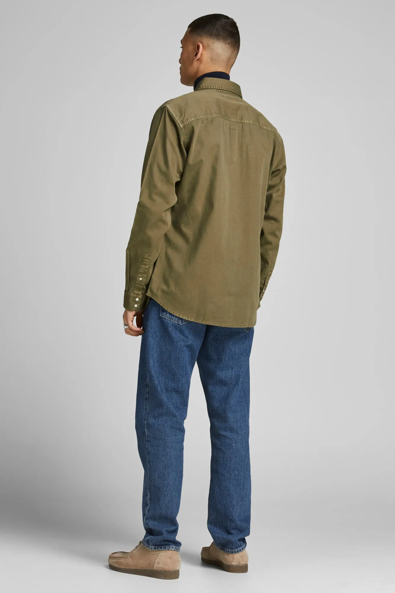 Jack & Jones Sobrecamisa Vaquera Verde New