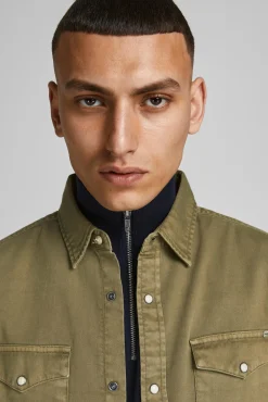 Jack & Jones Sobrecamisa Vaquera Verde New