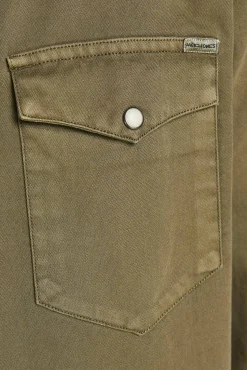 Jack & Jones Sobrecamisa Vaquera Verde New