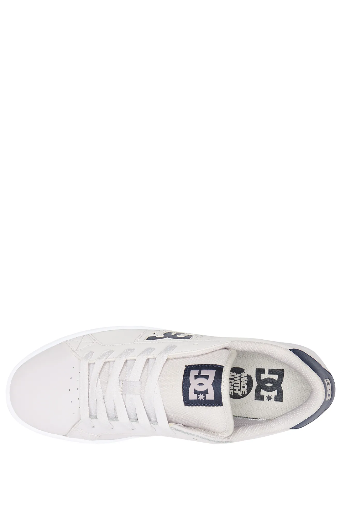 DC Shoes Striker - Zapatos De Cuero Para Hombre Gris Medio