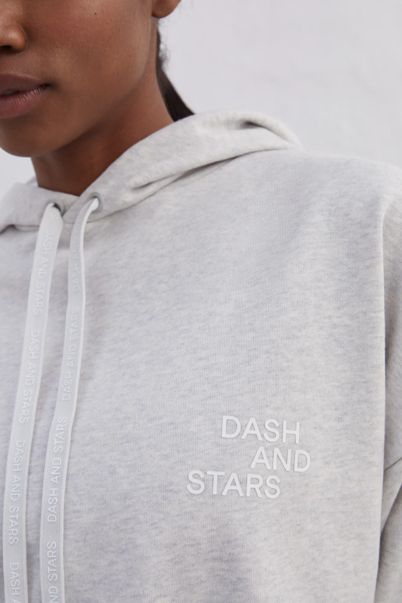 Dash and Stars Sudadera 100% Algodon Gris Online