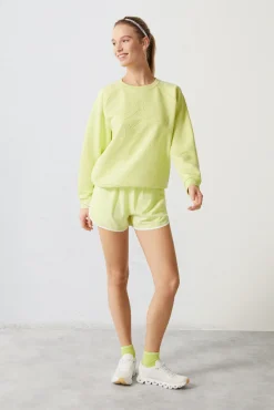 Dash and Stars Sudadera 100% Algodon Logo Lima Verde Discount