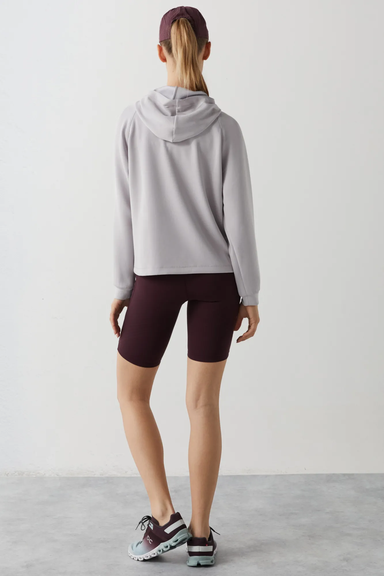 Dash and Stars Sudadera Capucha Gris Outlet