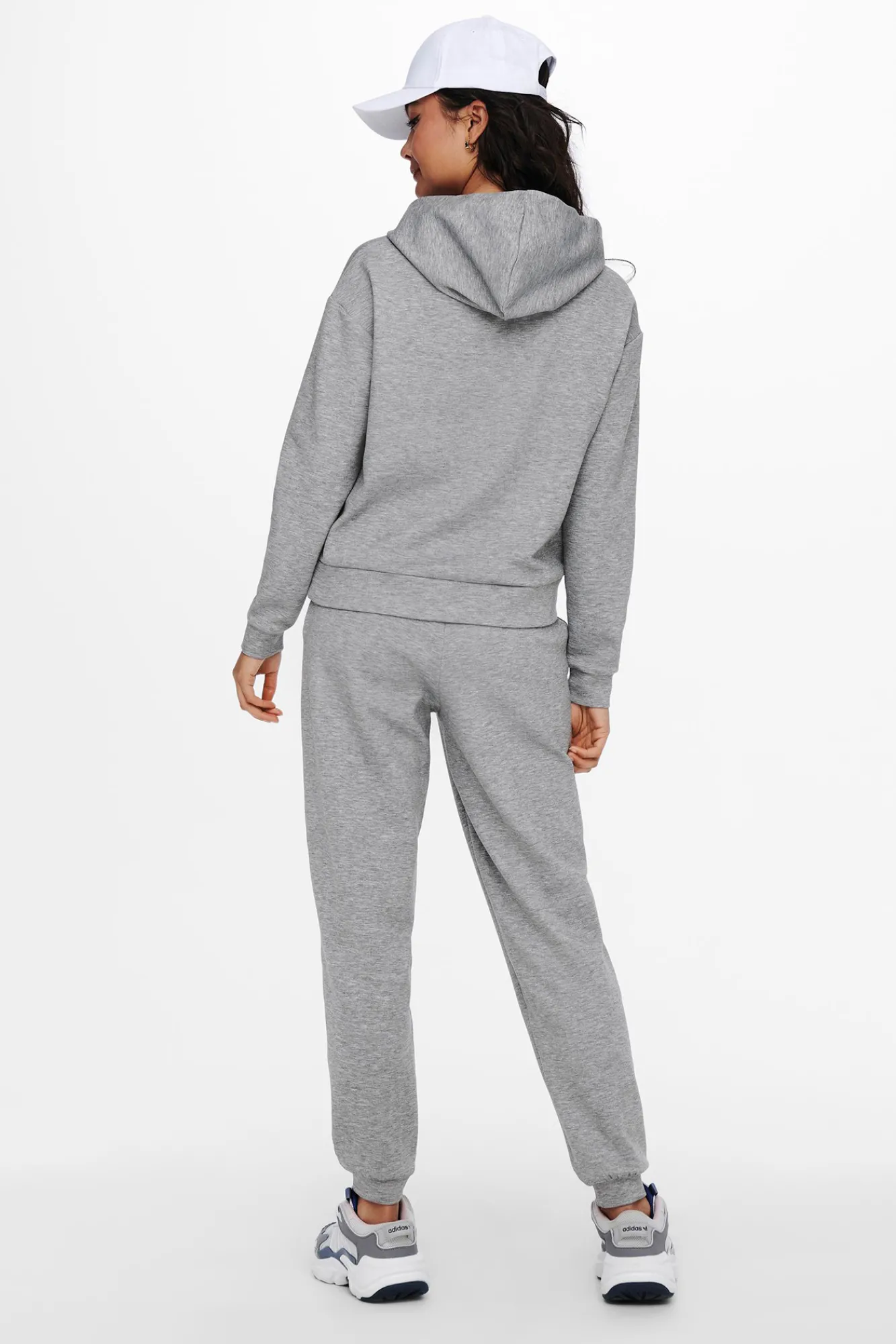 Only Play Sudadera Con Capucha Gris Best