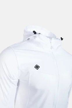 Izas Sudadera Con Capucha Abiego Blanco New