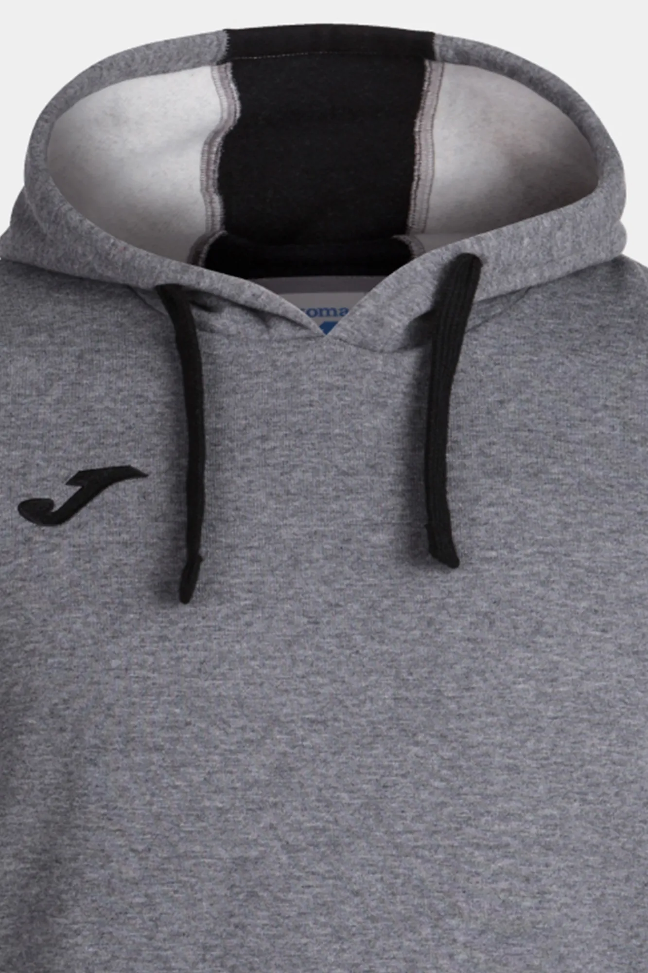Joma Sudadera Con Capucha Confort Gris Melange Negro Gris Claro Discount