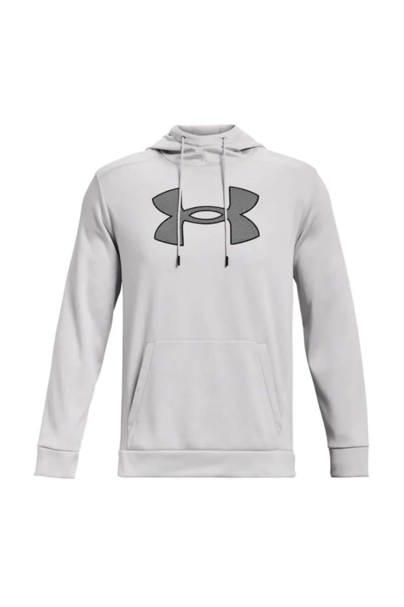 Under Armour Sudadera Con Capucha Logo Estampado Gris Claro New