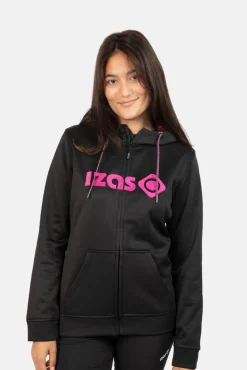 Izas Sudadera Con Capucha Lynx Negro New