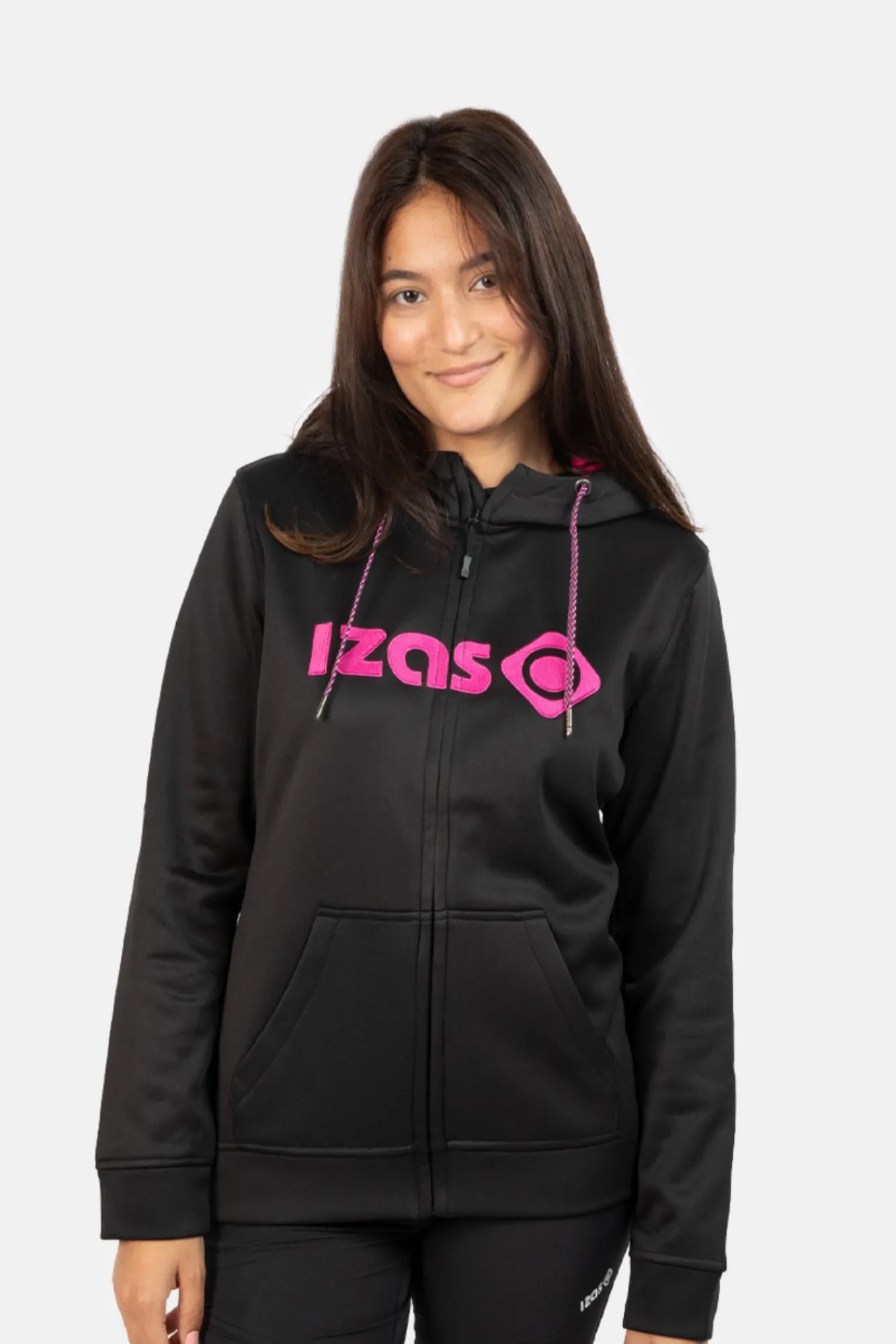 Izas Sudadera Con Capucha Lynx Negro New