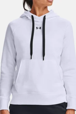 Under Armour Sudadera Con Capucha Rival Fleece Hb Blanco