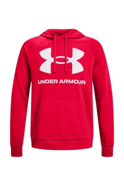 Under Armour Sudadera Con Capucha Rival Logo Estampado Rojo Sale