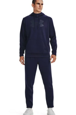 Under Armour Sudadera Con Capucha Big Logo Hd Navy Discount