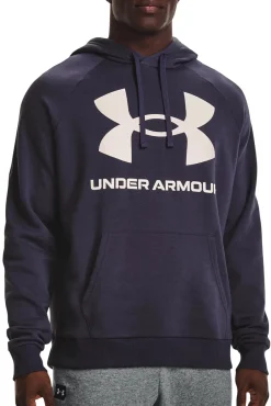 Under Armour Sudadera Con Capucha Rival Navy Online
