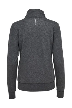 Only Play Sudadera Con Cremallera Cuello Alto Gris New