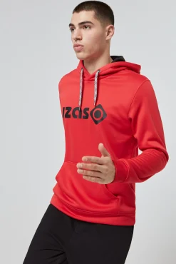 Izas Sudadera Con Logotipo Rojo Hot