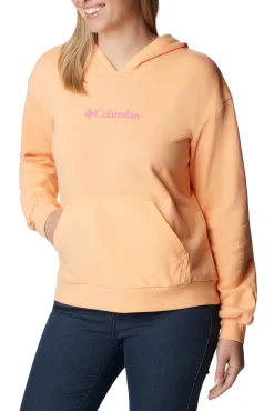 Columbia Sudadera De Felpa Francesa Con Capucha Logo™ Iii Para Mujer Naranja Clearance