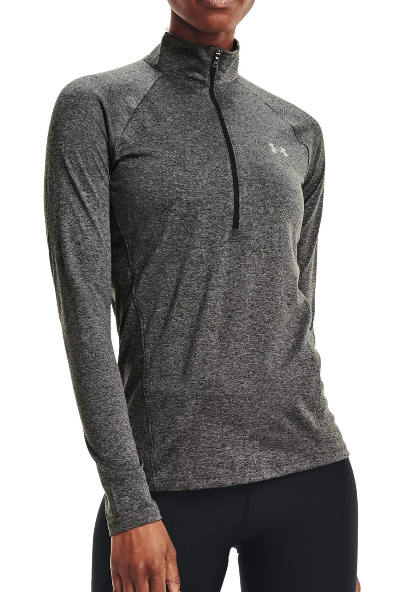 Under Armour Sudadera Tech 1/2 Zip Gris New