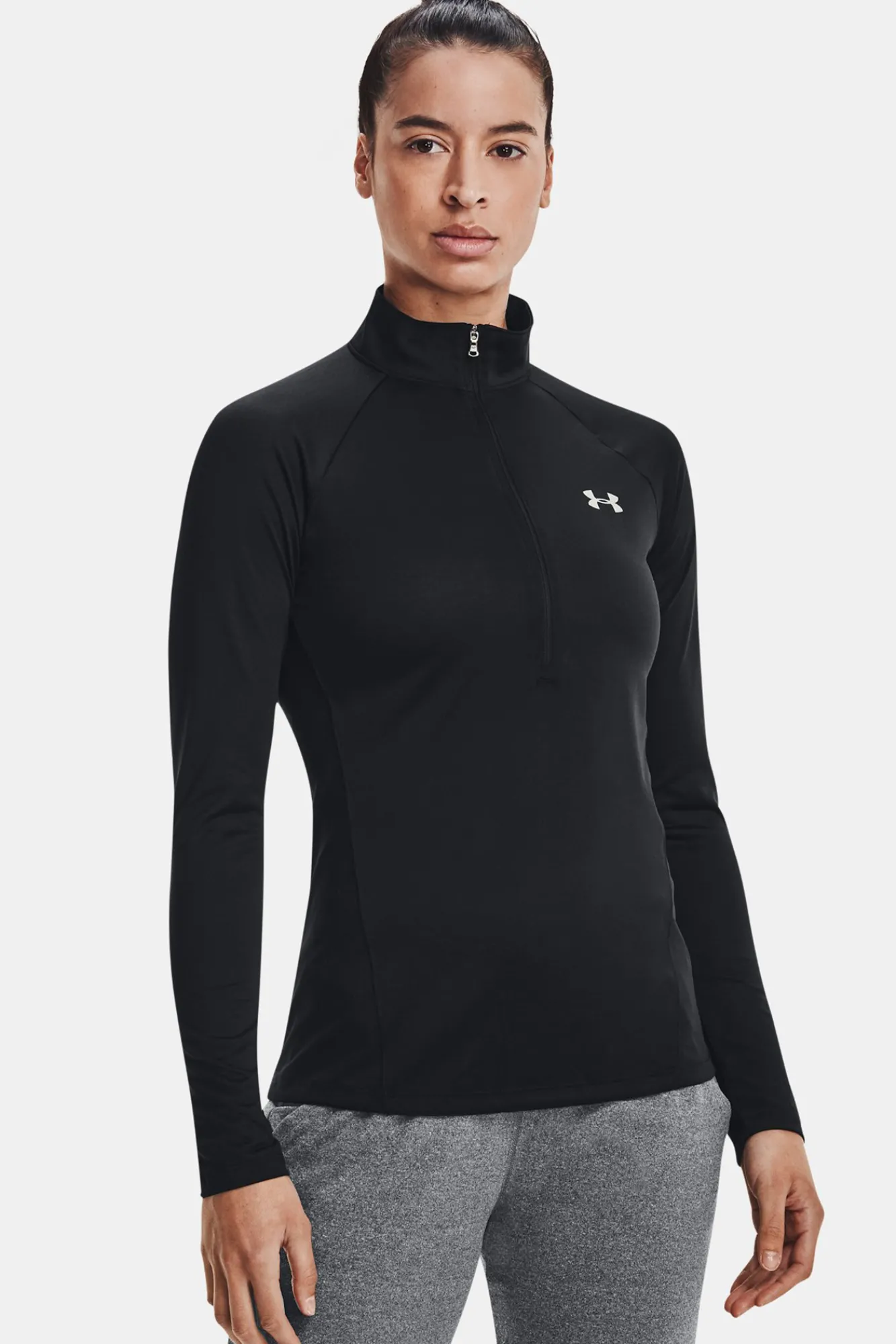 Under Armour Sudadera Tech 1/2 Zip Negro Discount