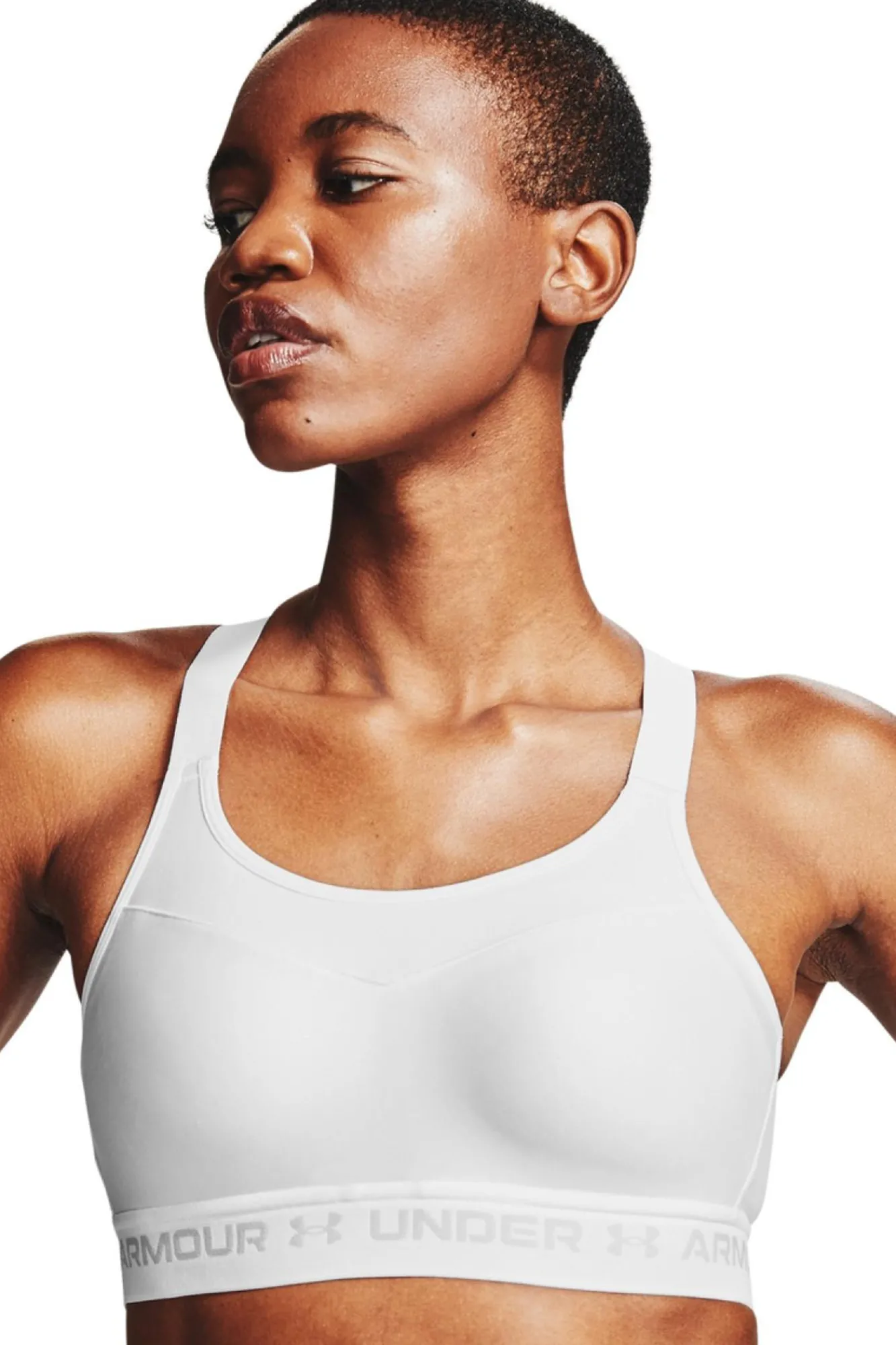 Under Armour Sujetador Alta Sujeccion Blanco Online