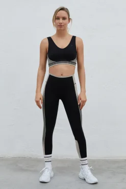 Dash and Stars Sujetador Deportivo Negro Seamless Fit Camel Sale
