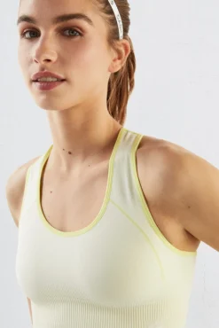 Dash and Stars Sujetador Deportivo Reversible Blanco/ Lima Verde Best