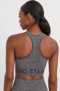 Dash and Stars Sujetador Deportivo Seamless Fit Gris Sale