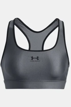 Under Armour Sujetador Mid Padless Gris Sale
