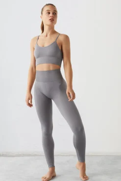Dash and Stars Sujetador Top Deportivo Seamless Comfort Gris Hot