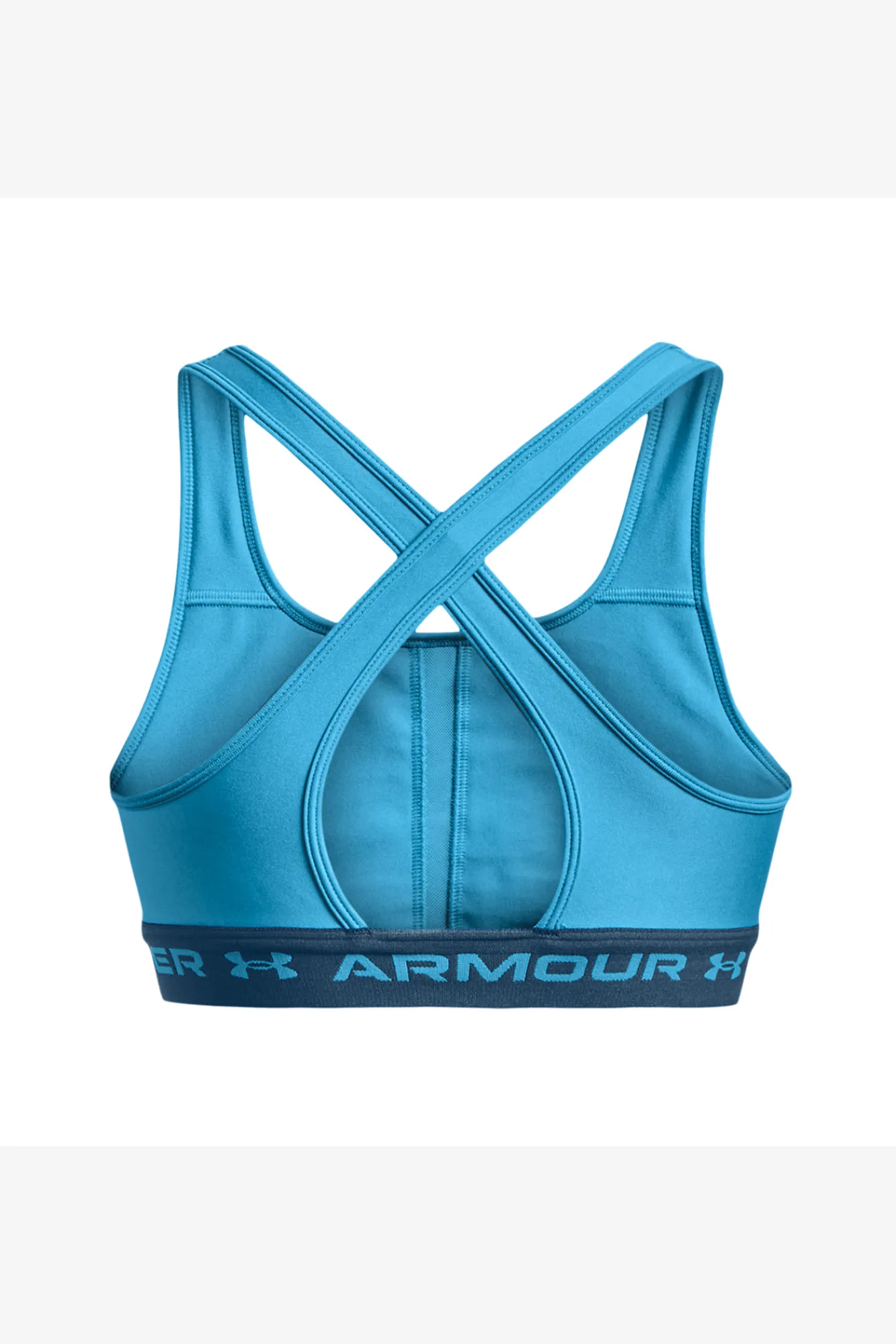 Under Armour Sujetador Ua Crossback Mid Azul New