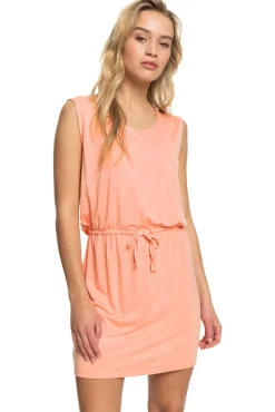 Roxy Surfs Up - Vestido De Punto Jersey Para Mujer Naranja Outlet