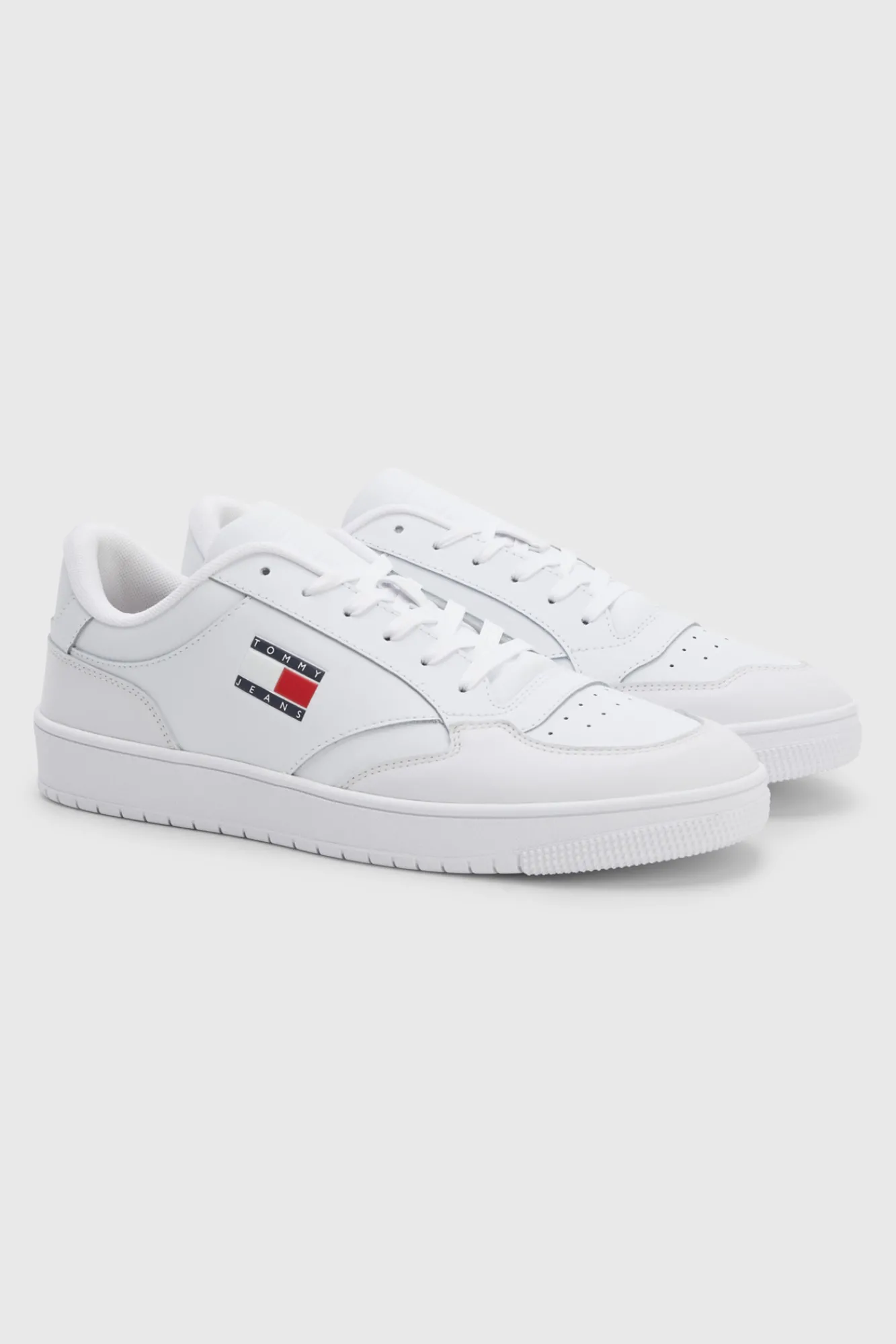 Tommy Jeans Sneaker Retro Basic Blanco Hot