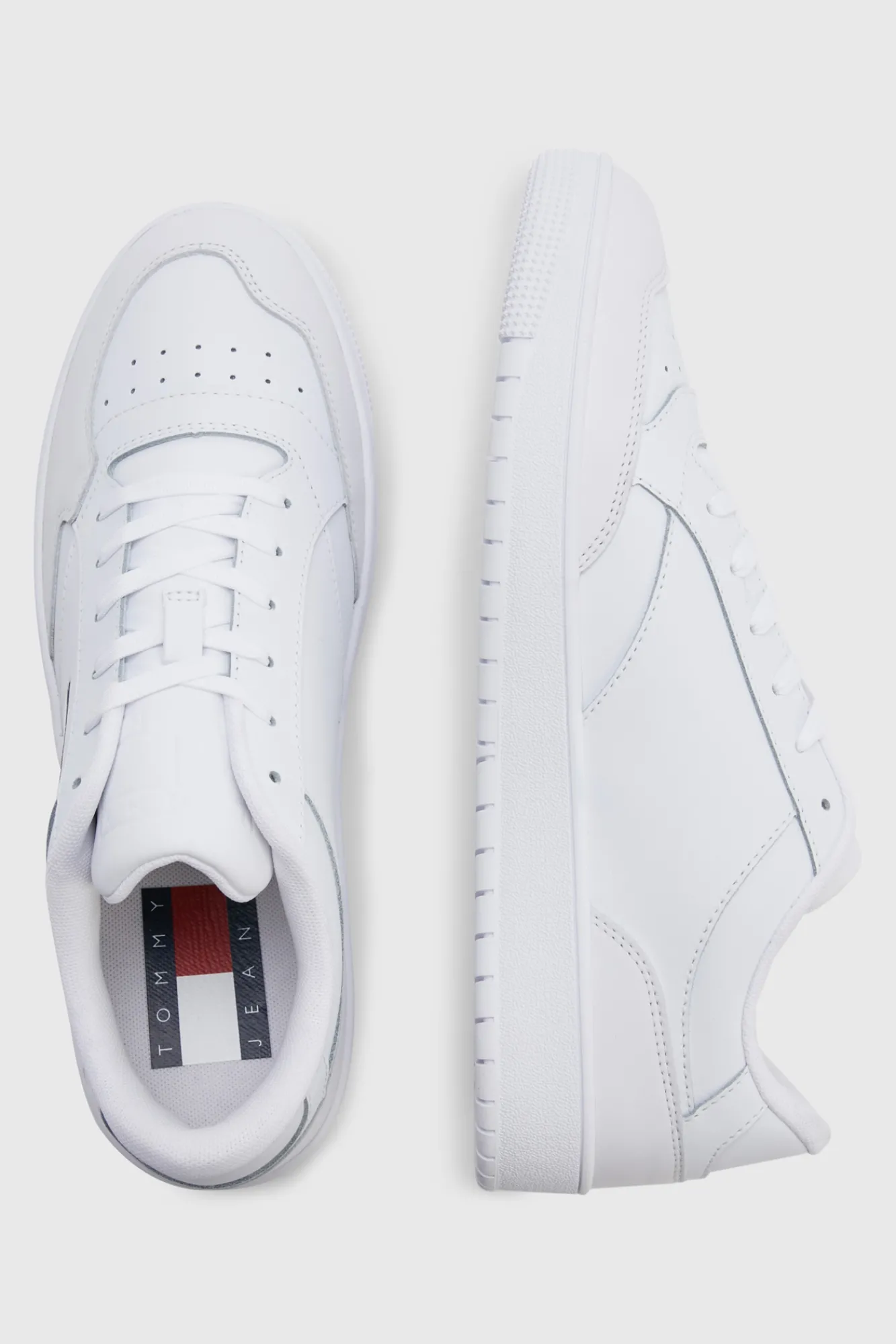 Tommy Jeans Sneaker Retro Basic Blanco Hot