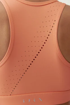 Born Living Yoga Top Soata Nectarine Naranja Clearance