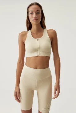 Born Living Yoga Top Soata Oat Milk Beige Discount