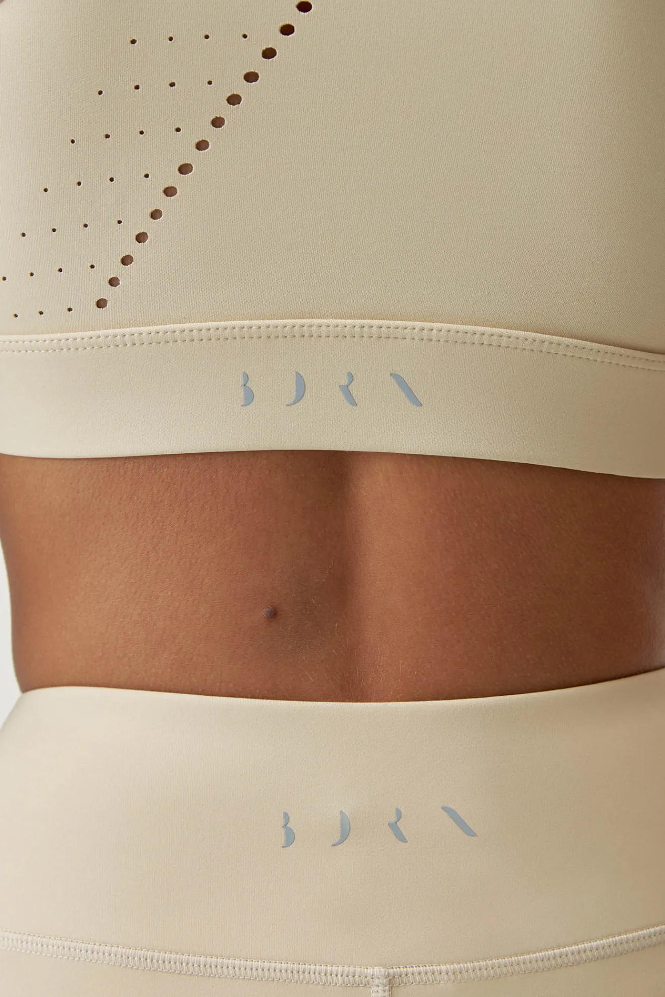 Born Living Yoga Top Soata Oat Milk Beige Discount
