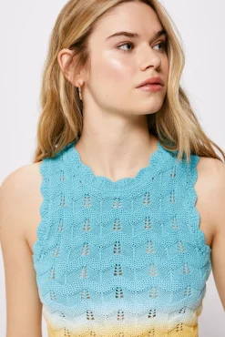 High Spirits Vestido Avenue Azul Clearance
