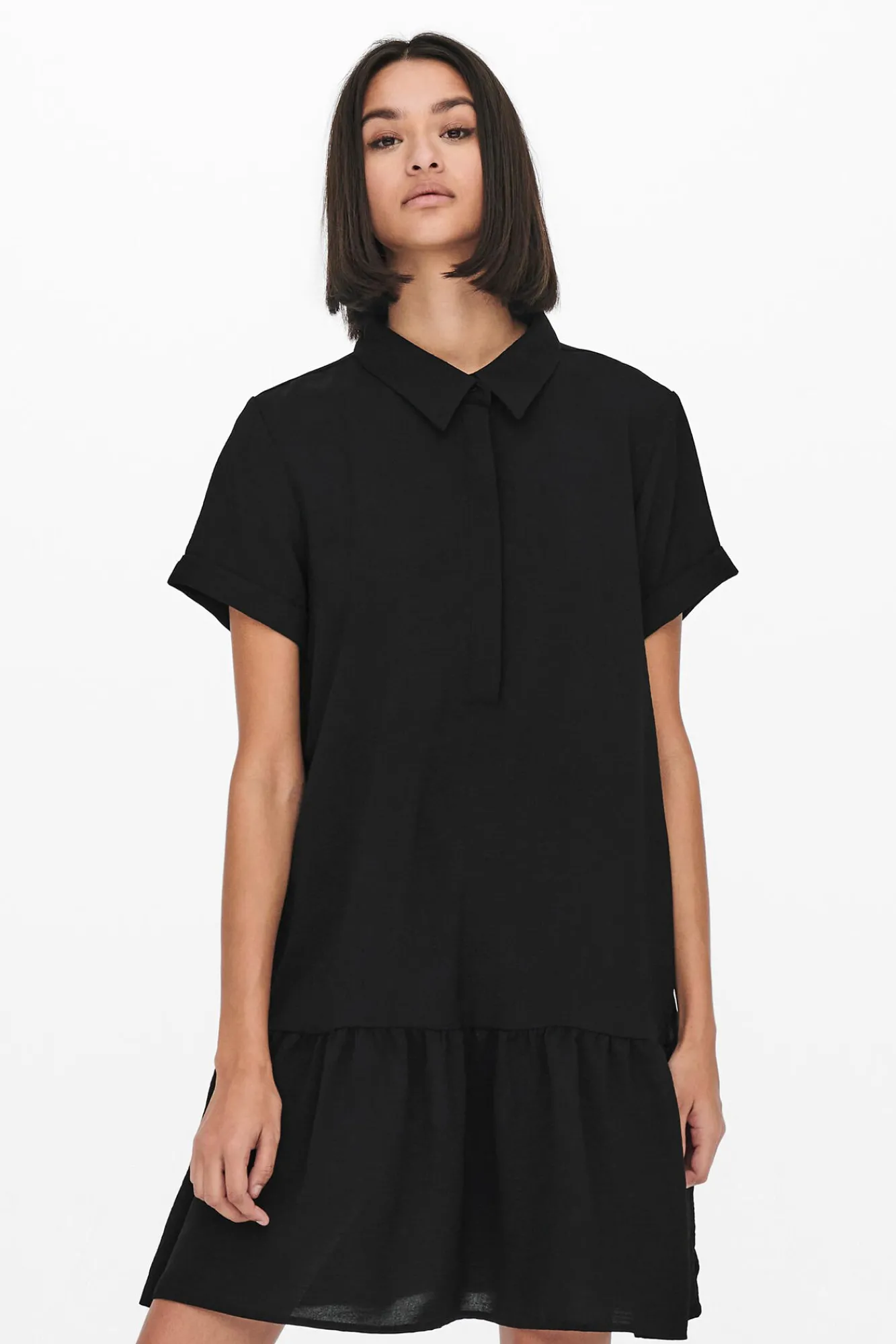 JDY Vestido Camisero Corto Marengo Best