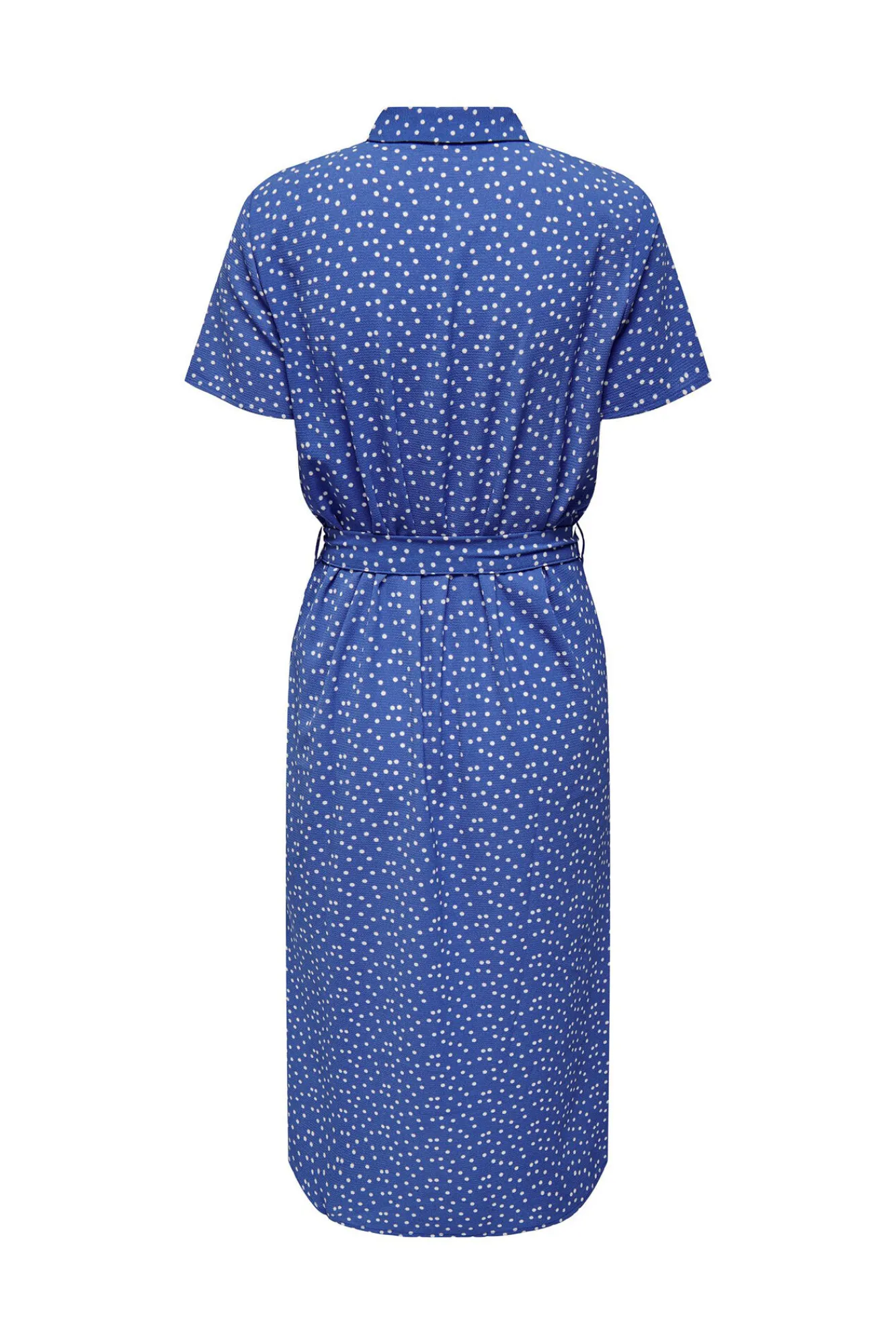 JDY Vestido Camisero Midi Azul Medio Discount