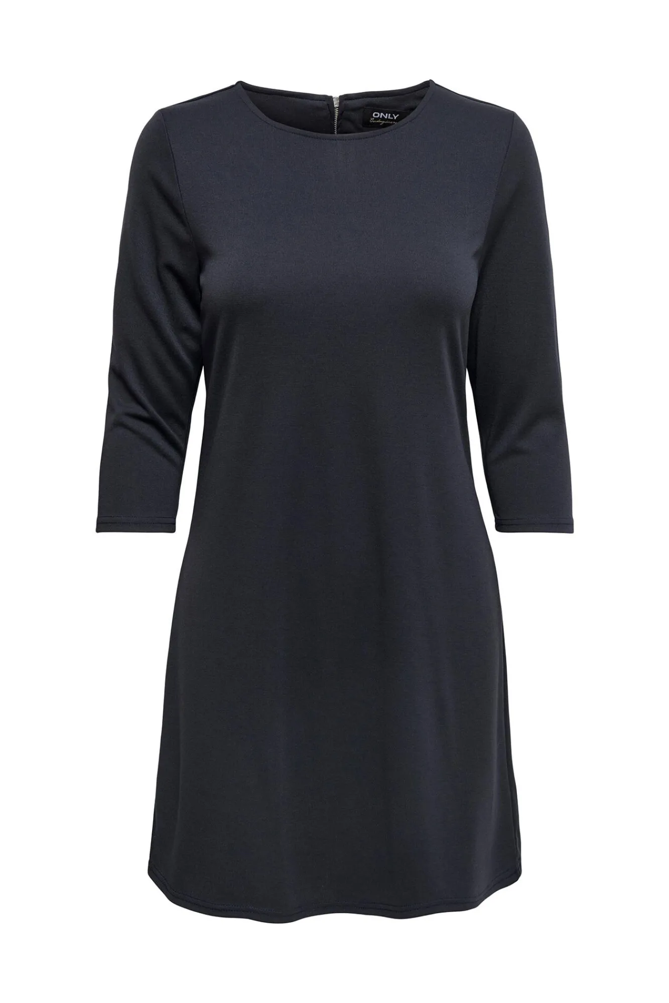 Only Vestido Corto Gris Medio Sale