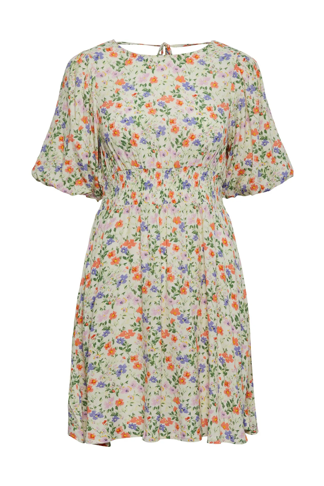 Pieces Vestido Corto Blanco Hot