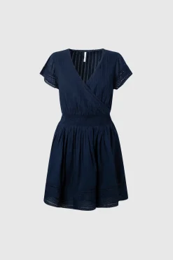 Pepe Jeans Vestido Corto Azul Best