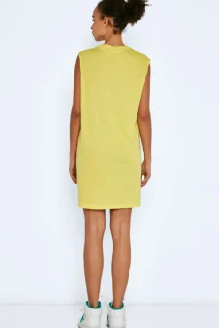Noisy May Vestido Corto Amarillo Discount