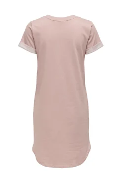 JDY Vestido Corto Asimetrco Rosa Hot
