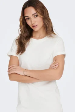 JDY Vestido Corto Asimetrco Blanco Hot