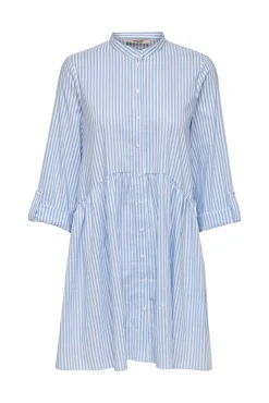 Only Vestido Corto Camisero Blanco New