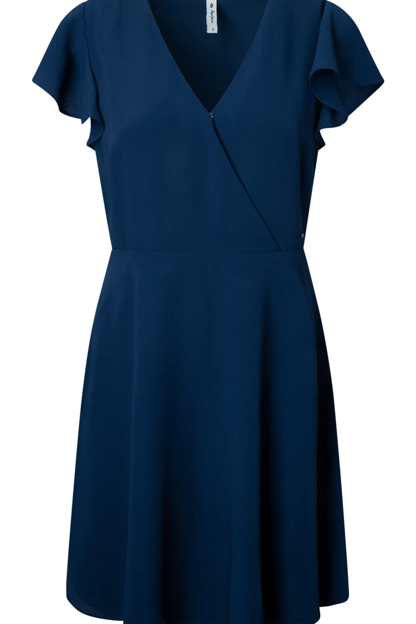 Pepe Jeans Vestido Corto Con Manga Corta. Navy Online